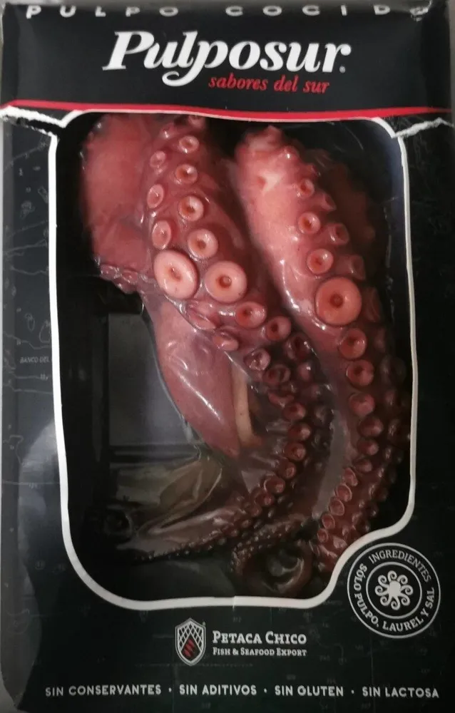 pulpo cocido
