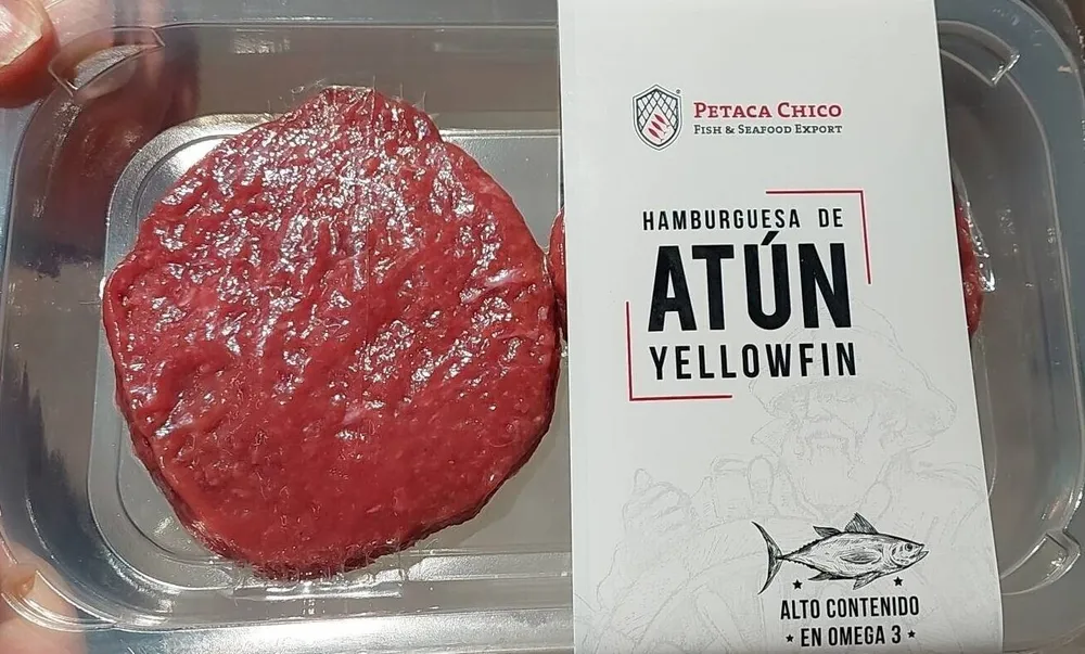 Hamburguesa de atún yellowfin