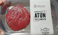 Hamburguesa de atún yellowfin
