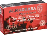 Cola blanca de atún rojo en aceite de oliva