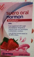 Suero oral strawberry