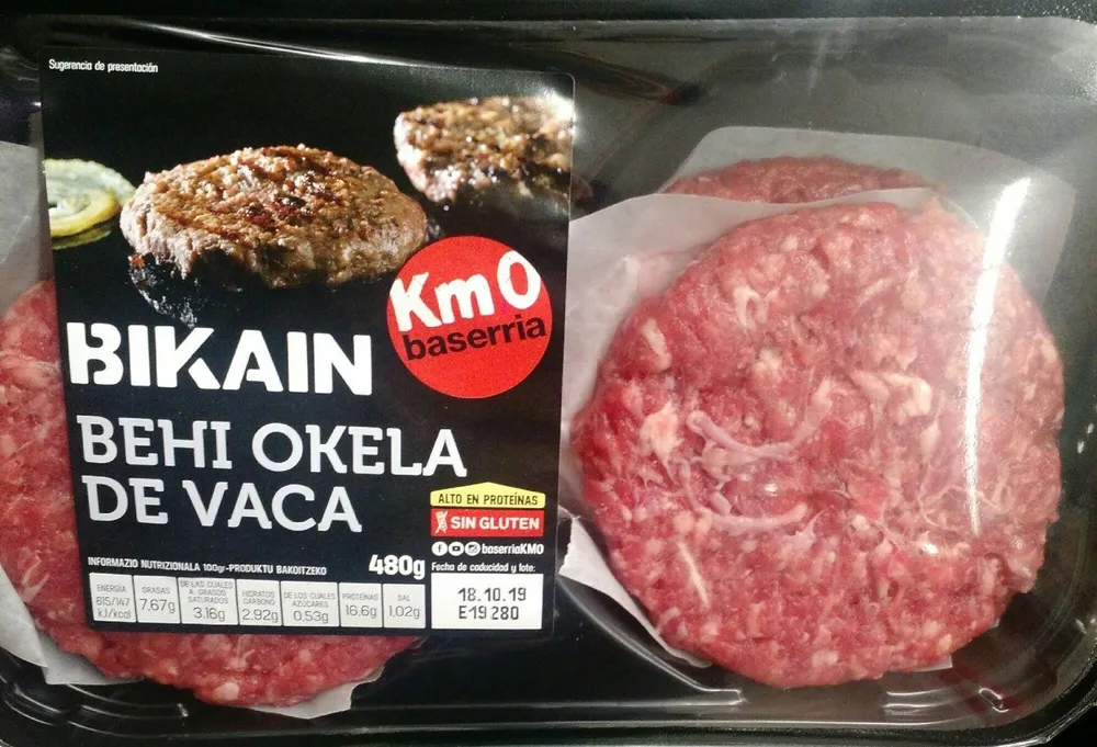 Hamburguesa de Vaca 480g