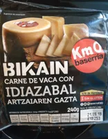 Hamburguesa carne de vaca con queso Idiazabal