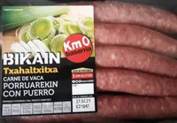 Txahaltxitxa porruarekin/con puerro