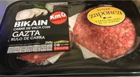 Carne de vaca con rulo de cabra