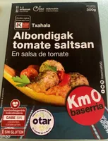 Albondigas en salsa de tomatr