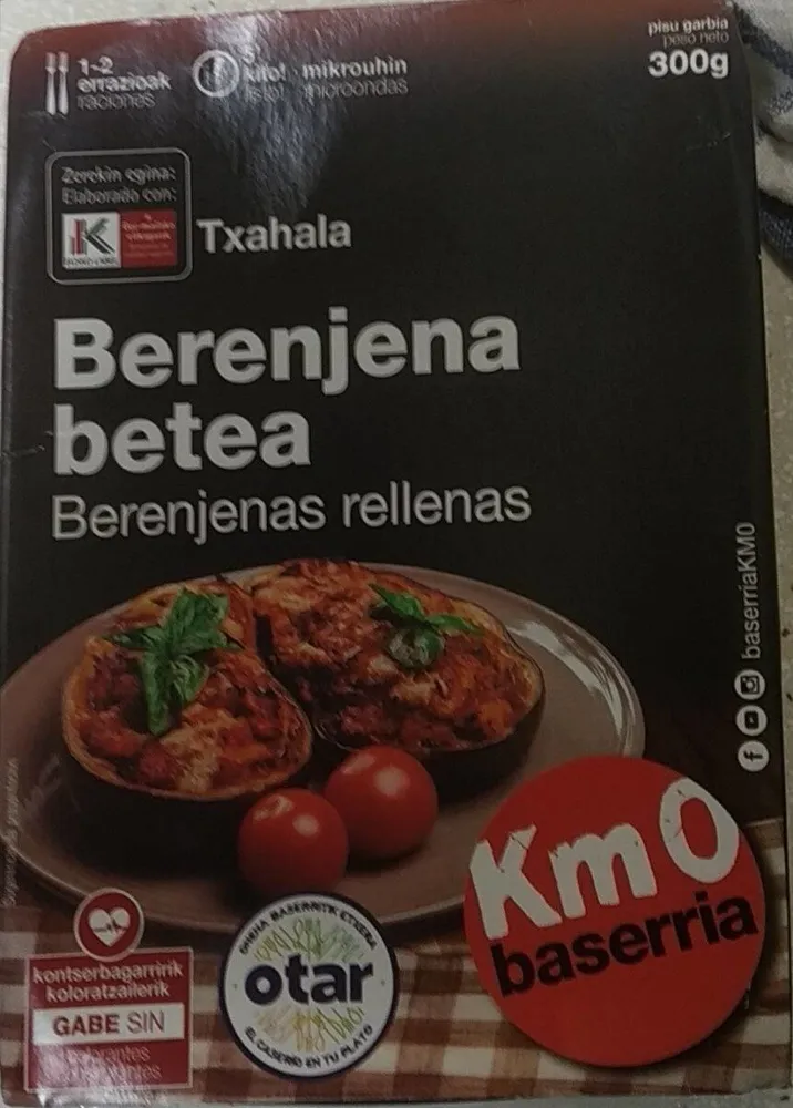 Berenjenas rellenas