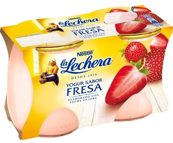 La Lechera - Yogur sabor fresa