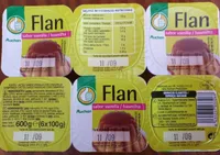Flan sabor vainilla