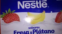 Yogurth fresa y platano