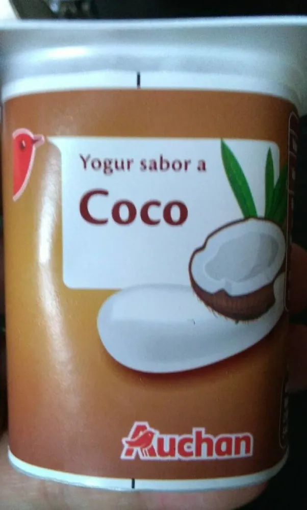 Yogur sabor a coco