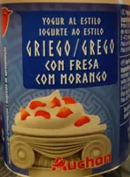 Griego con fresa