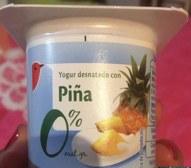 Yogur Piña 0%
