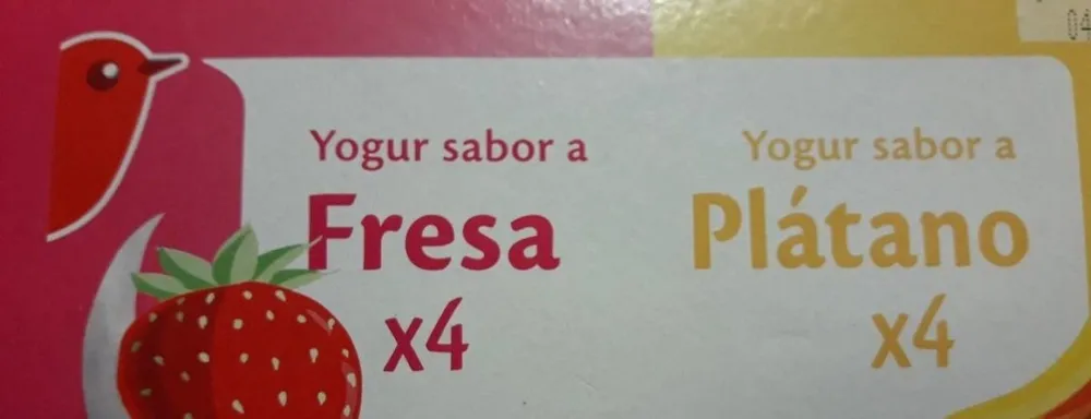 Yogur Fresa Plátano