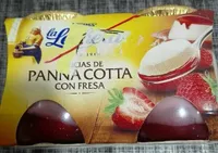 Panacotta con fresa