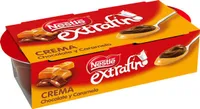 Extrafino crema de chocolate y caramelo