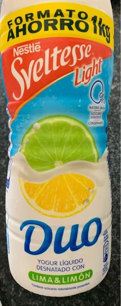 Nestlé Sveltesse Light Duo Lima & Limón