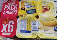 Natillas sabor vainilla