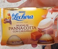 Delicias de panna cotta con caramelo
