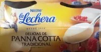 Delicias de panna cotta tradicional