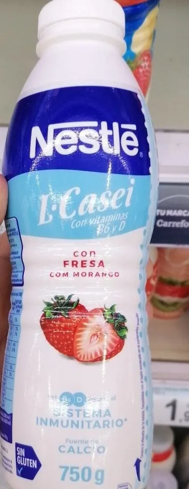 Yogurt líquido L Casei fresa