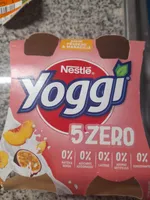 Iogurte liquido sabor pêssego e maracujá