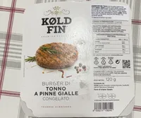 Burger di tonno a pinne gialle congelato