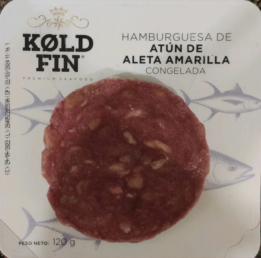 Hamburguesa de Atún de Aleta amarilla