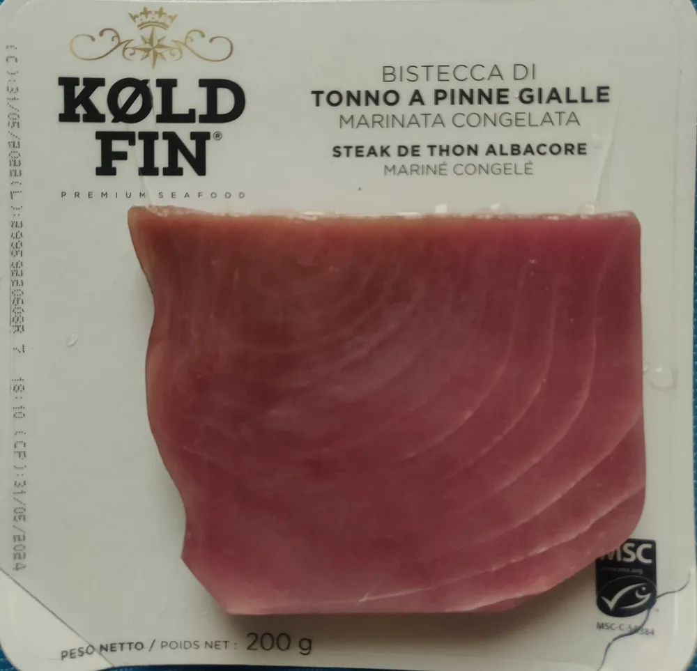 Bistecca di tonno a pinne gialle