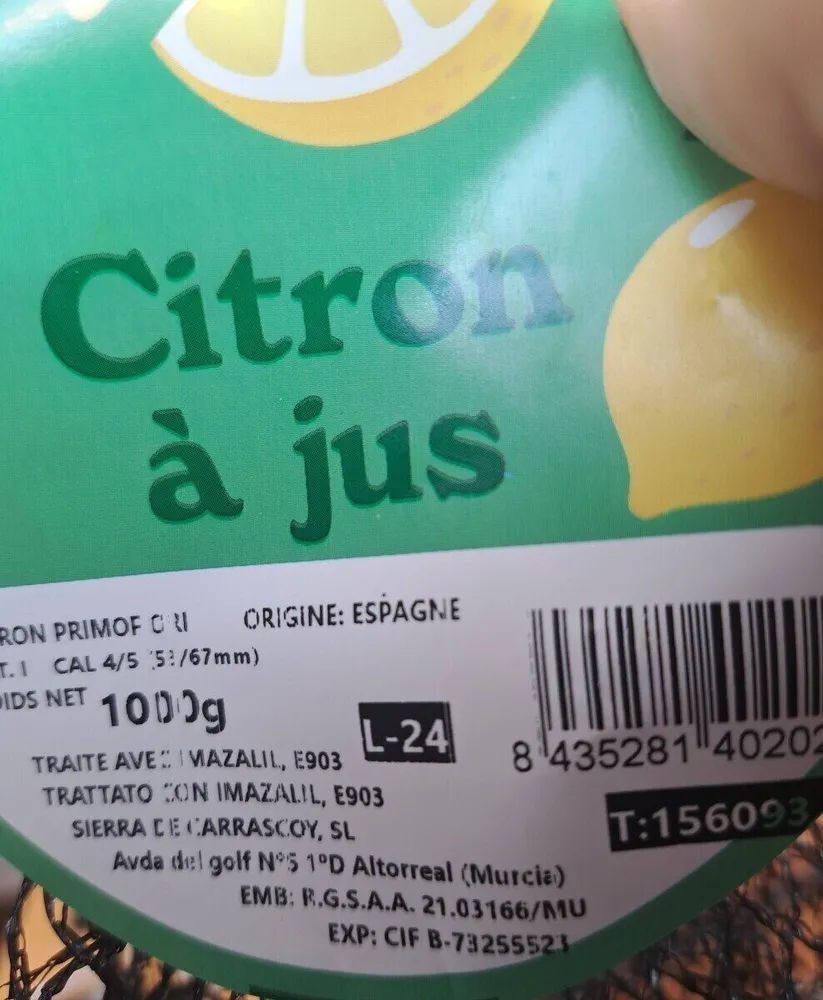 Citron primofiori