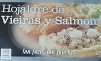 Hojaldre de Vieiras con Salmón