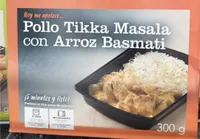 Pollo Tikka masala con arroz basmati