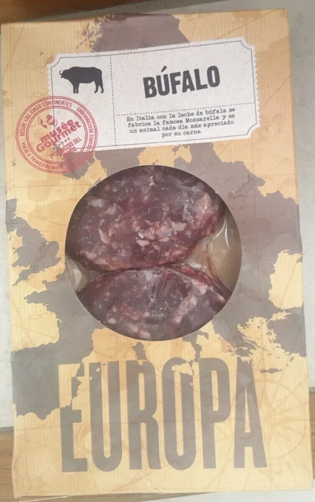 burger meat de bufalo