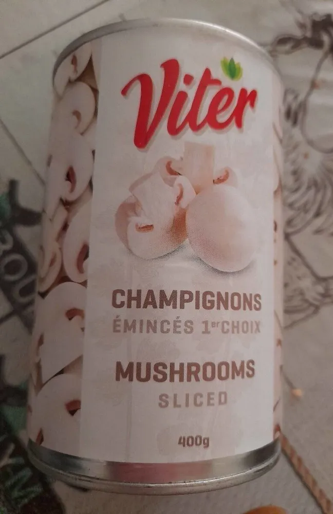 Champignons émincés 1er choix