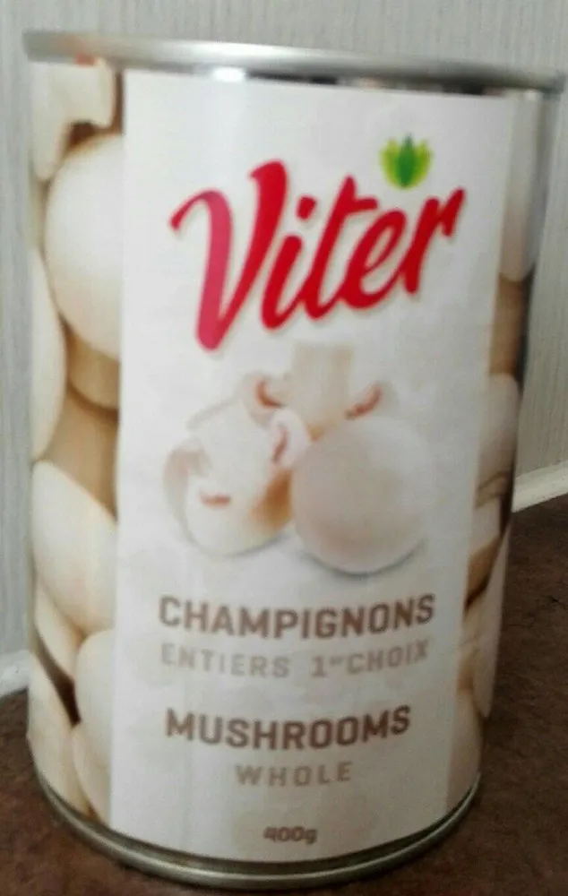 Champignons entiers 1er choix