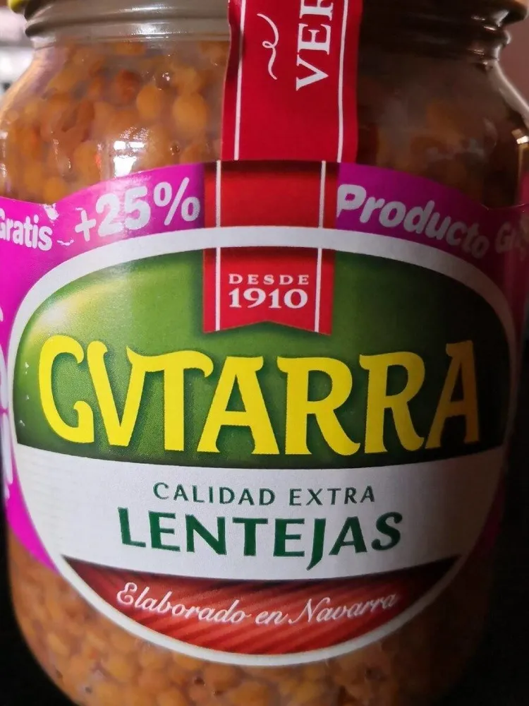 Lentejas extra