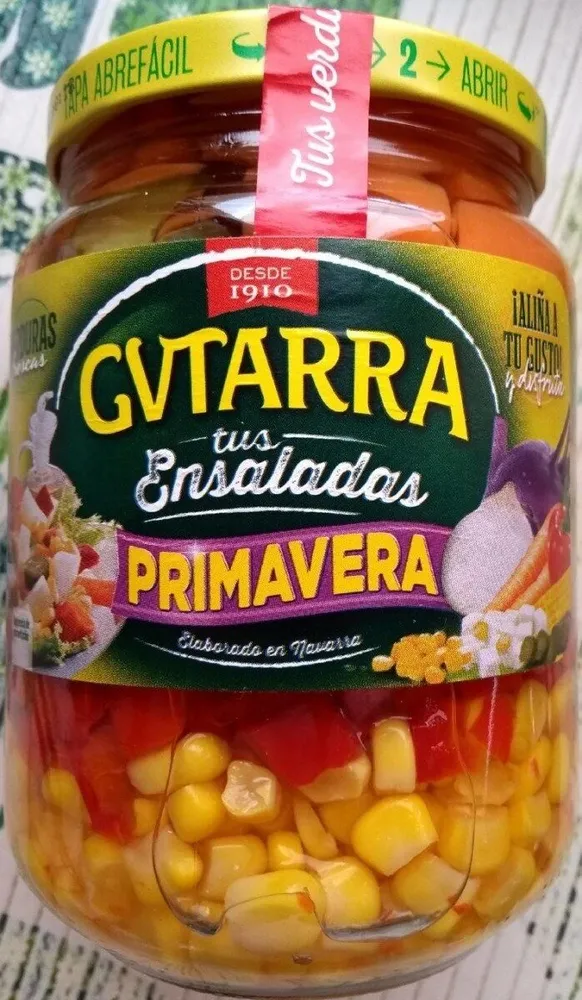 Ensalada primavera
