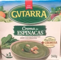 Crema de espinacas con legumbres envase 340 g