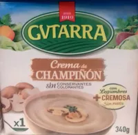 Crema de champiñón con legumbres envase 340 g