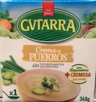 Crema de puerros con legumbres envase 340 g