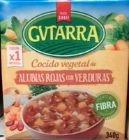 Cocido vegetal de alubia pinta con verduras