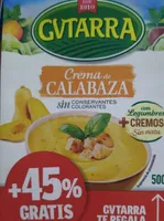 Crema de calabaza
