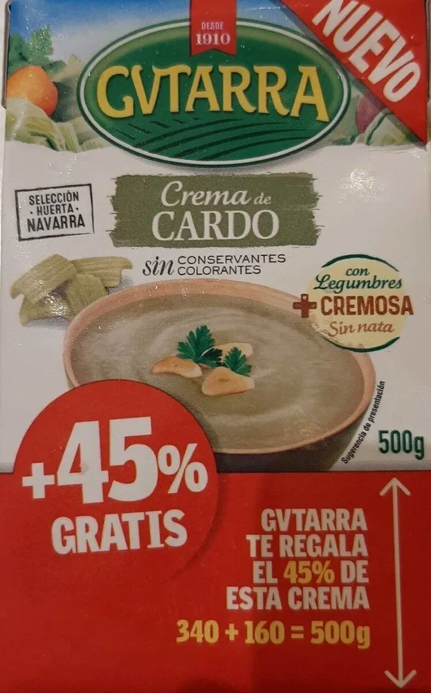 Crema de Cardo