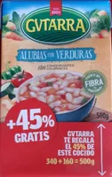 Alubias con verduras