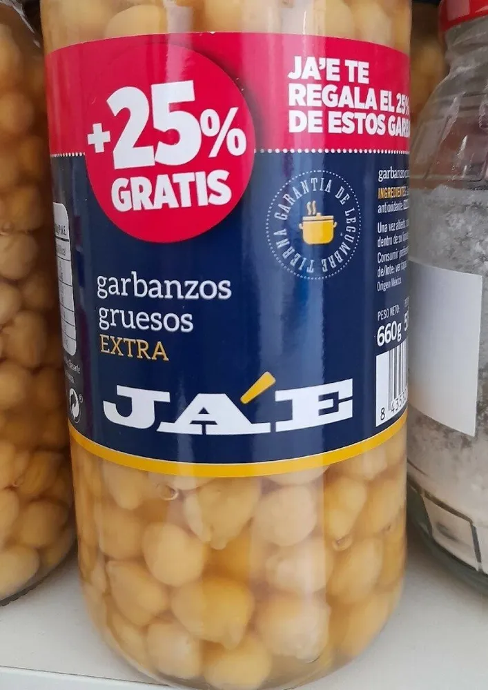 Garbanzos gruesos extra