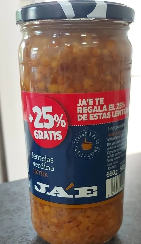 Lenteja verdinegro EXTRA