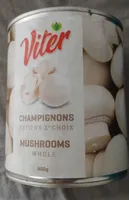 Champignons entiers
