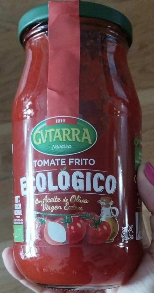 Tomate frito ecológico