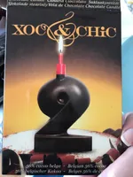 Edible chocolate candle