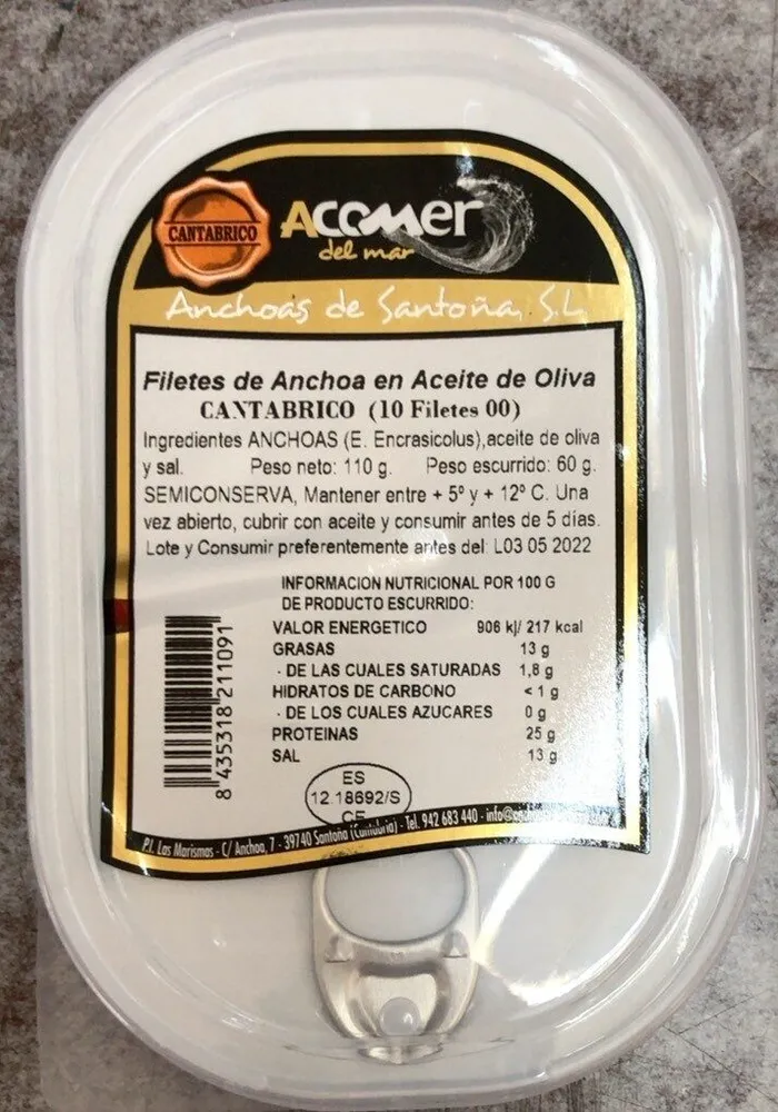 Anchoas de Santoña